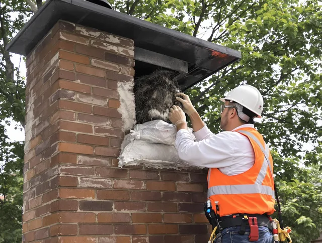 Humane removal of debris and animals by West Whittier-Los Nietos Chimney Sweep in West Whittier-Los Nietos, CA