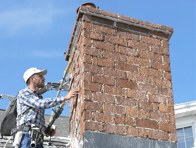 Brickwork for a chimney rebuild by West Whittier-Los Nietos Chimney Sweep in West Whittier-Los Nietos, CA