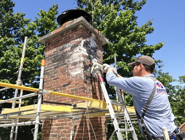 Structural chimney repair by West Whittier-Los Nietos Chimney Sweep in West Whittier-Los Nietos, CA