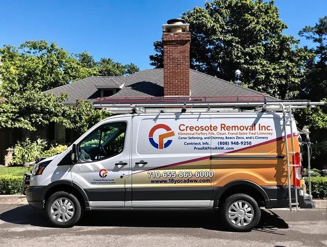 West Whittier-Los Nietos Chimney Sweep technician removing creosote safely in West Whittier-Los Nietos, CA